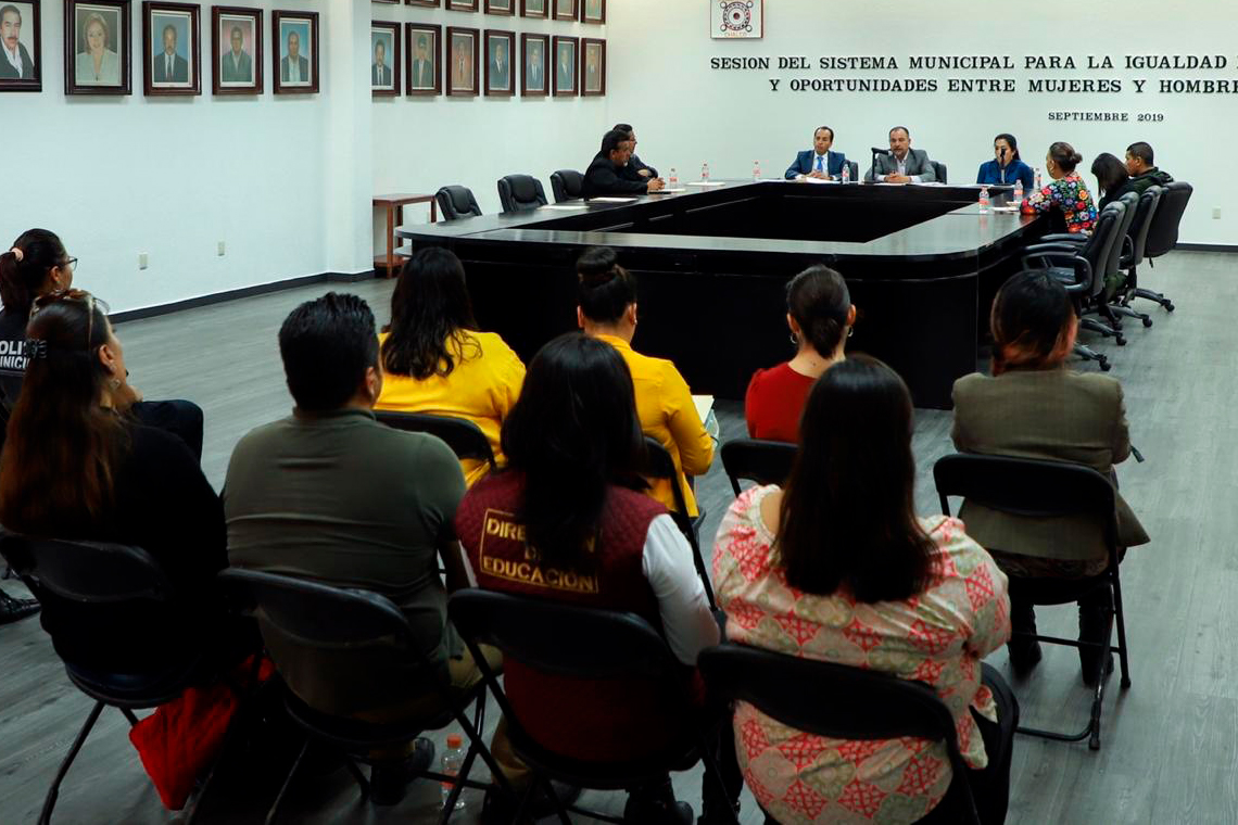 Boletín 110.-Consejo Municipal de la Mujer y Seguridad Pública presentan avances en materia de prevención de la violencia de género