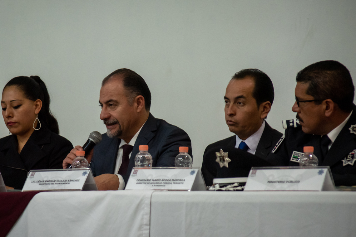 Boletín 119.-Disminuyen 6.25 por ciento los delitos de alto impacto en Chalco