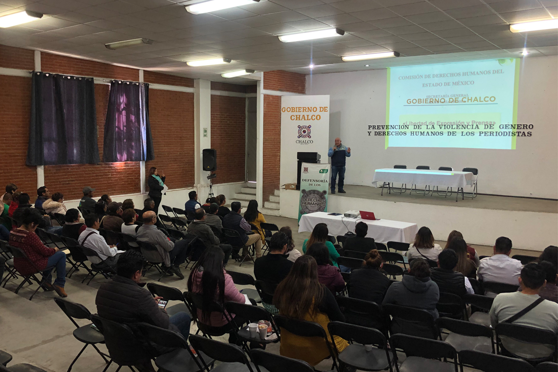 Boletín 144.-Comisión Municipal de Derechos Humanos capacita a autoridades en temas de violencia de género y derechos de los periodistas