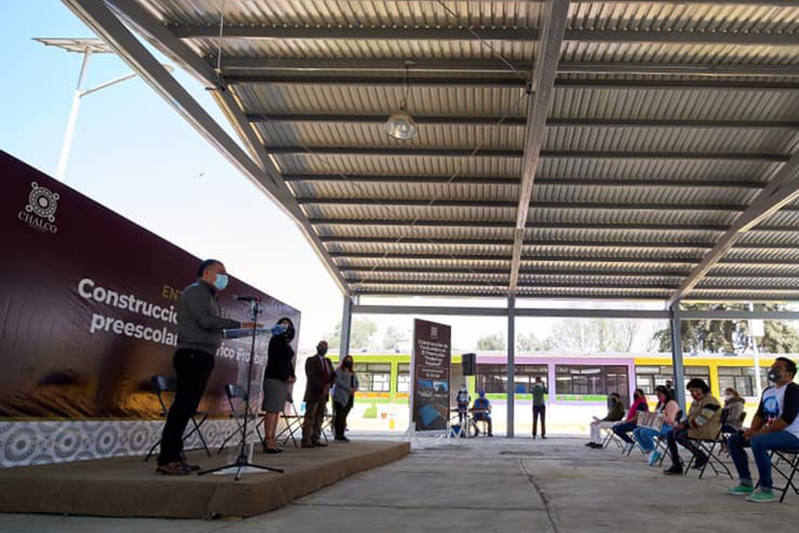 Boletín 226.-Gobierno de Chalco inicia una obra en San Pablo Atlazalpan