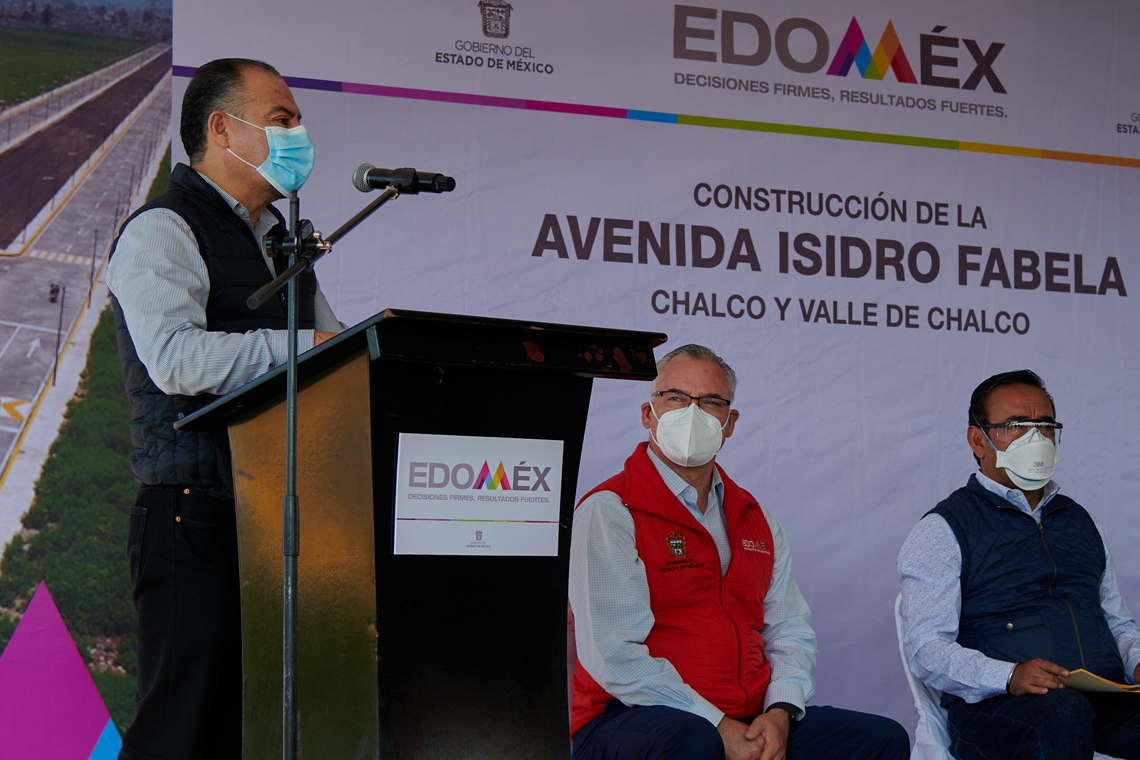 Boletín 265.-Miguel Gutiérrez inaugura obra conjunta con el Gobierno del Estado de México