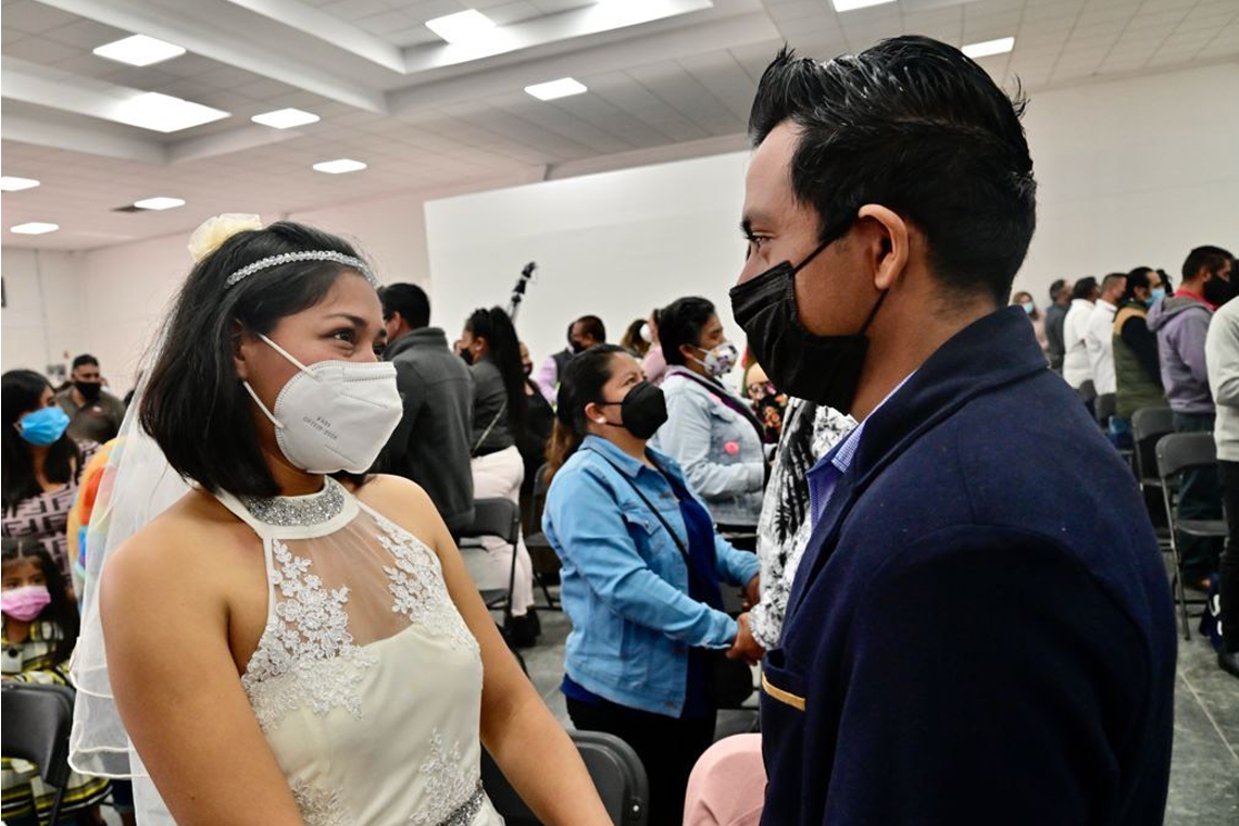 Boletín 287.-Gobierno de Chalco cierra la campaña Una Oficialía Cerca de Ti con la celebración de 95 matrimonios