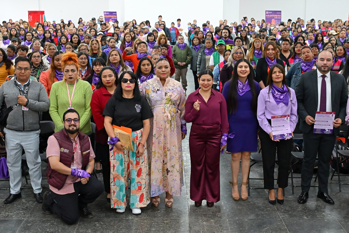 Boletín 109.- Abigail Sánchez encabeza Conmemoración del 25N