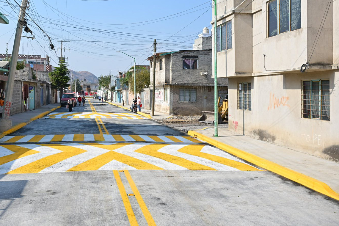 Boletín 128.- Abigail Sánchez entrega calle San Pablo en Nueva San Antonio